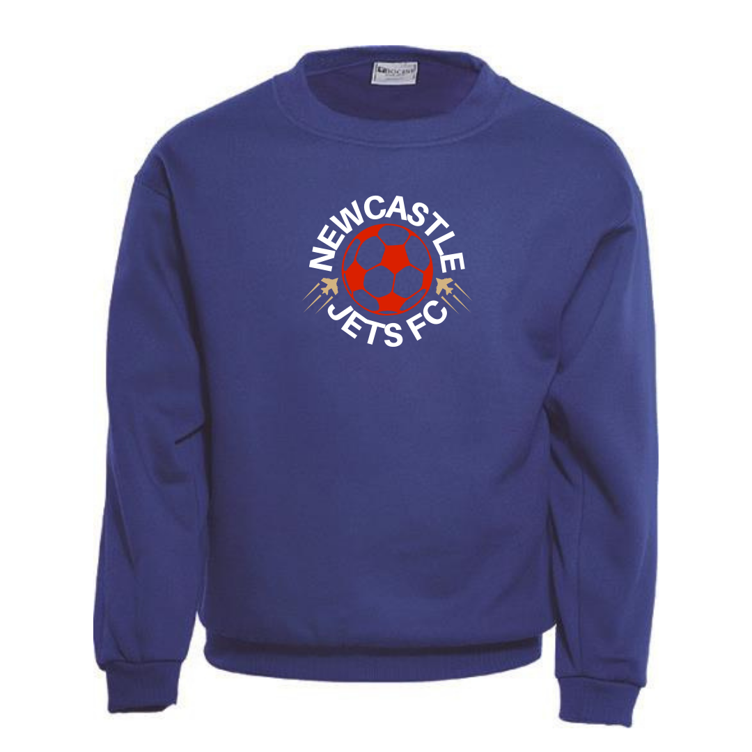 NEWCASTLE JETS FLEECE CREW NECK