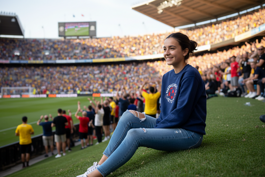 NEWCASTLE JETS FLEECE CREW NECK
