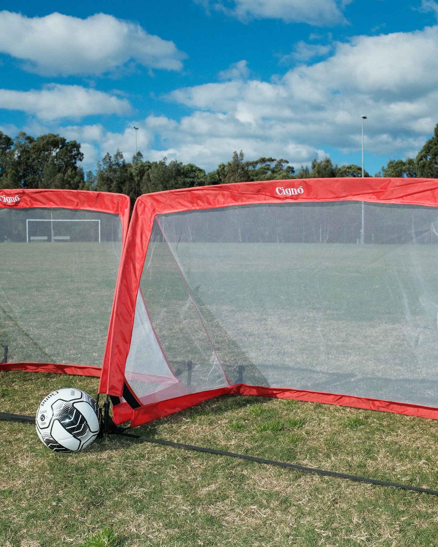 CIGNO POP UP GOAL SET (2) 4FT SQUARE