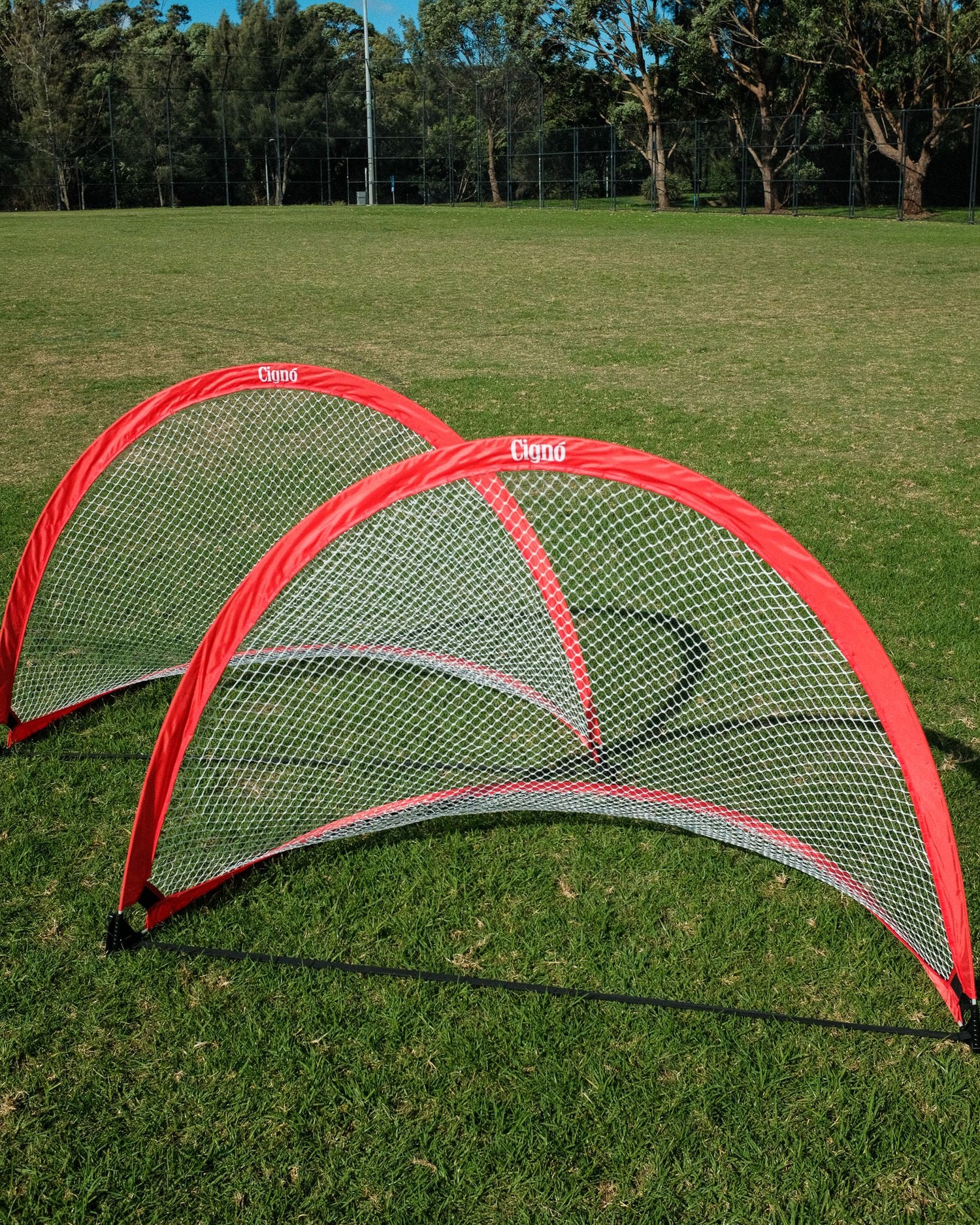 CIGNO POP UP GOAL SET OF 2 - 6FT