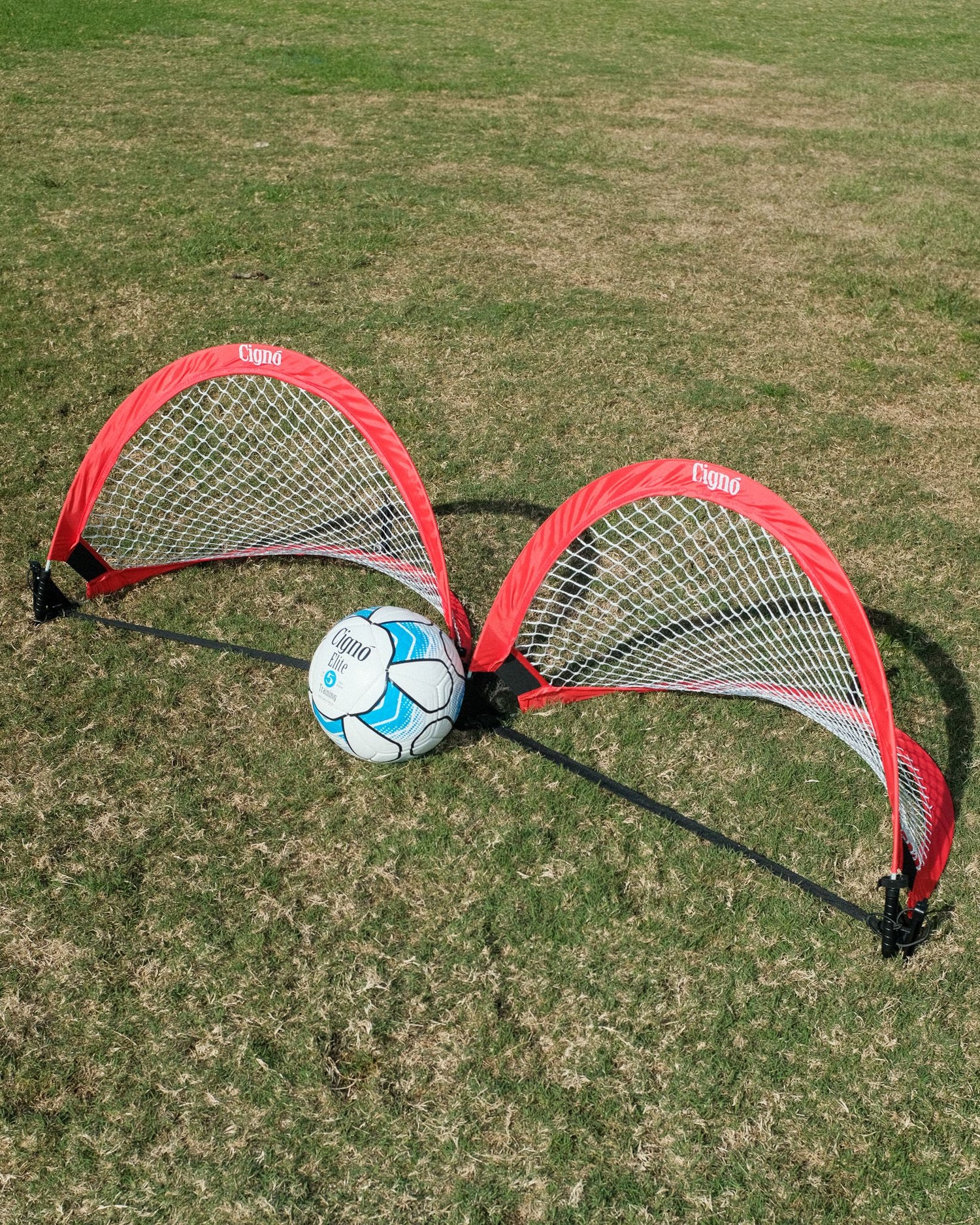 CIGNO POP UP GOAL SET OF 2 - 2.5FT
