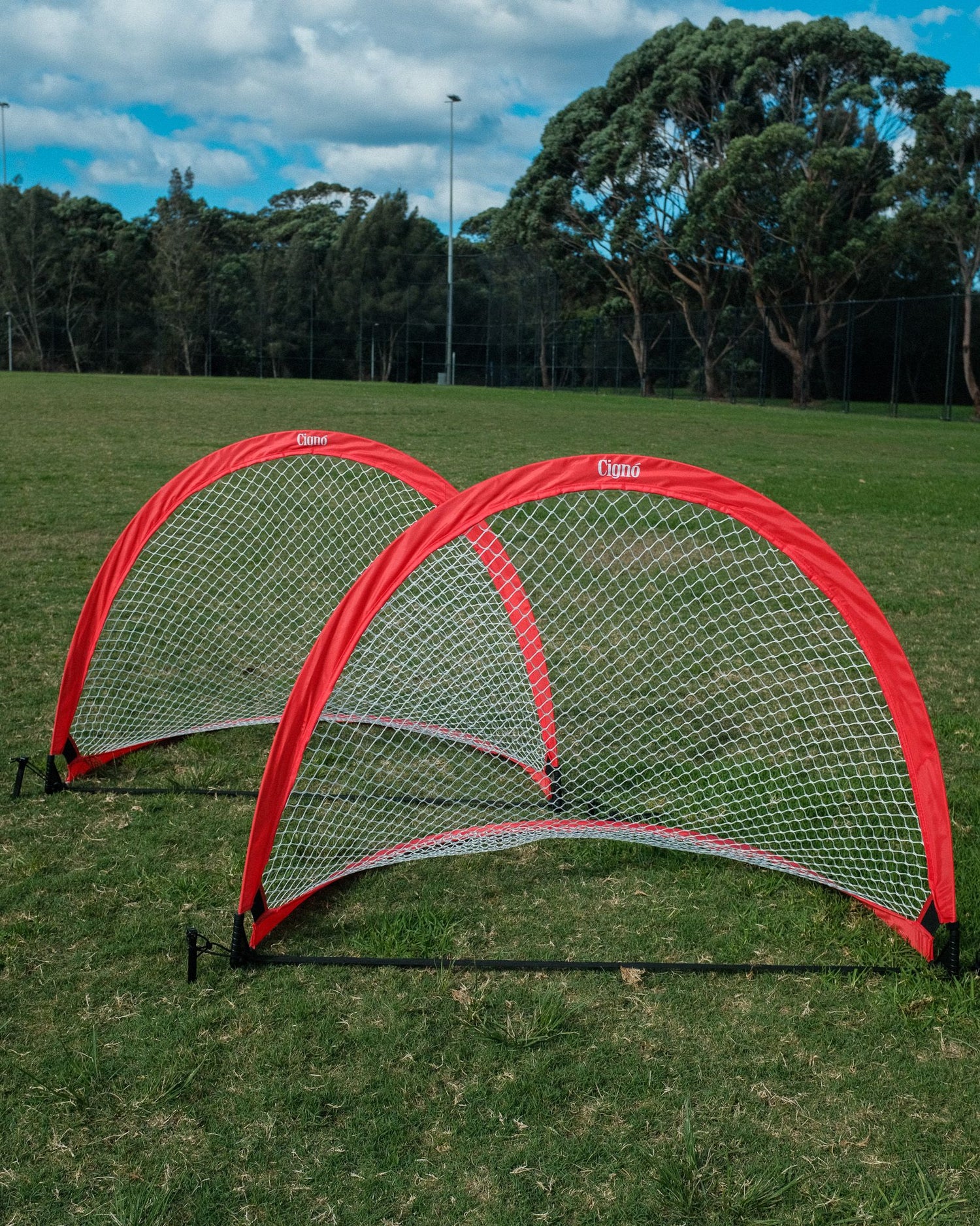 CIGNO POP UP GOAL SET OF 2 - 4FT