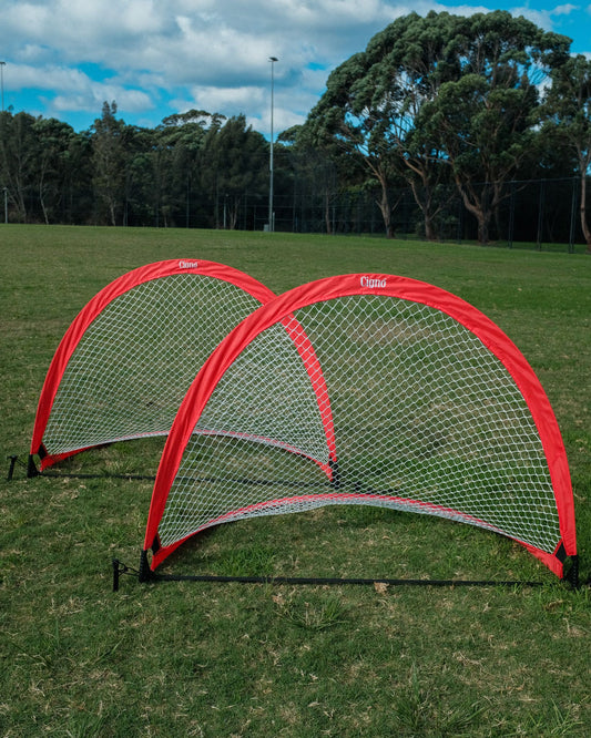 CIGNO POP UP GOAL SET OF 2 - 4FT