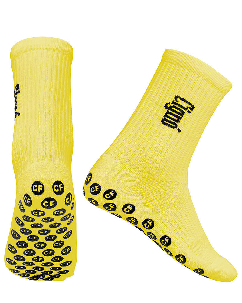 YELLOW GRIP SOCKS