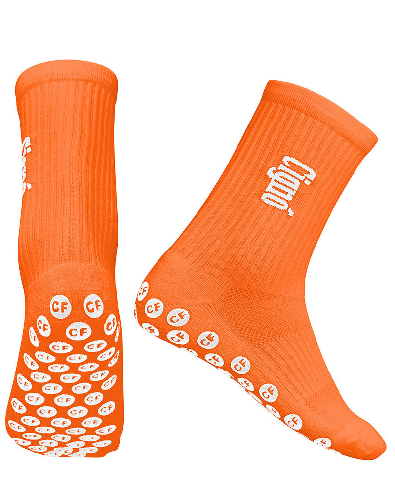 ORANGE GRIP SOCKS