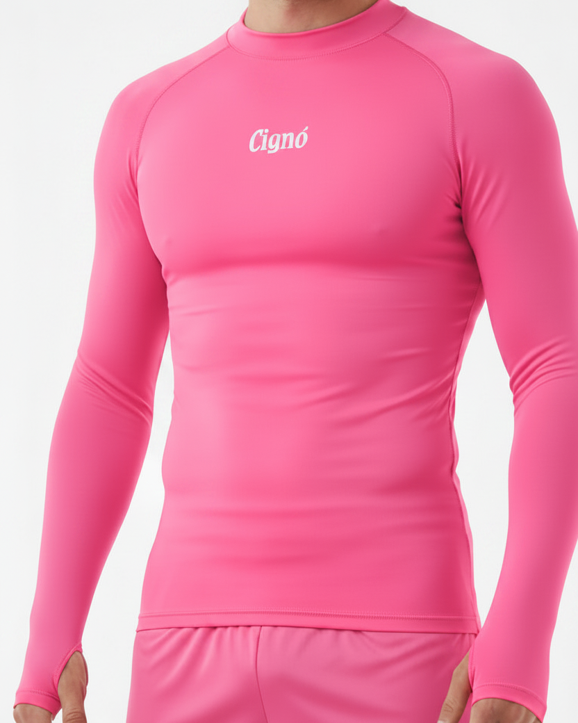 PINK BASELAYER LONG SLEEVE TOP