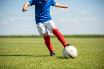 RED FOOTBALL SPORTS SOCKS