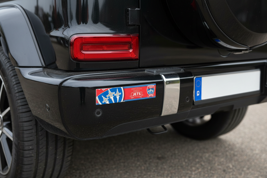 NEWCASTLE JETS CAR BUMPER STICKER (2 pack)