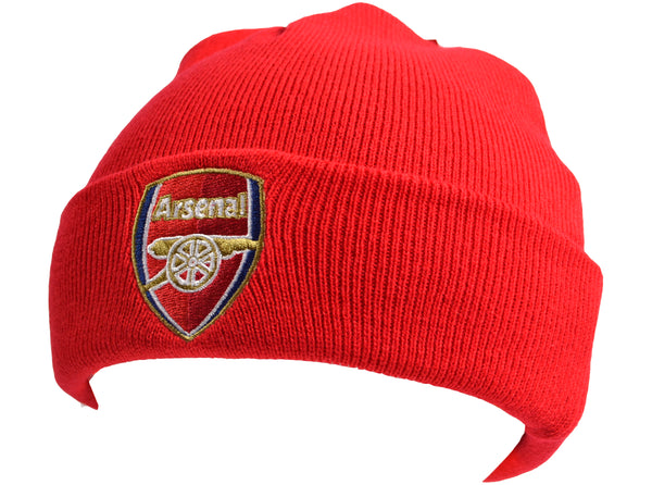 ARSENAL CREST KNITTED BEANIE