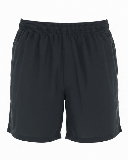 BLACK COACHES SHORTS - Everything Football