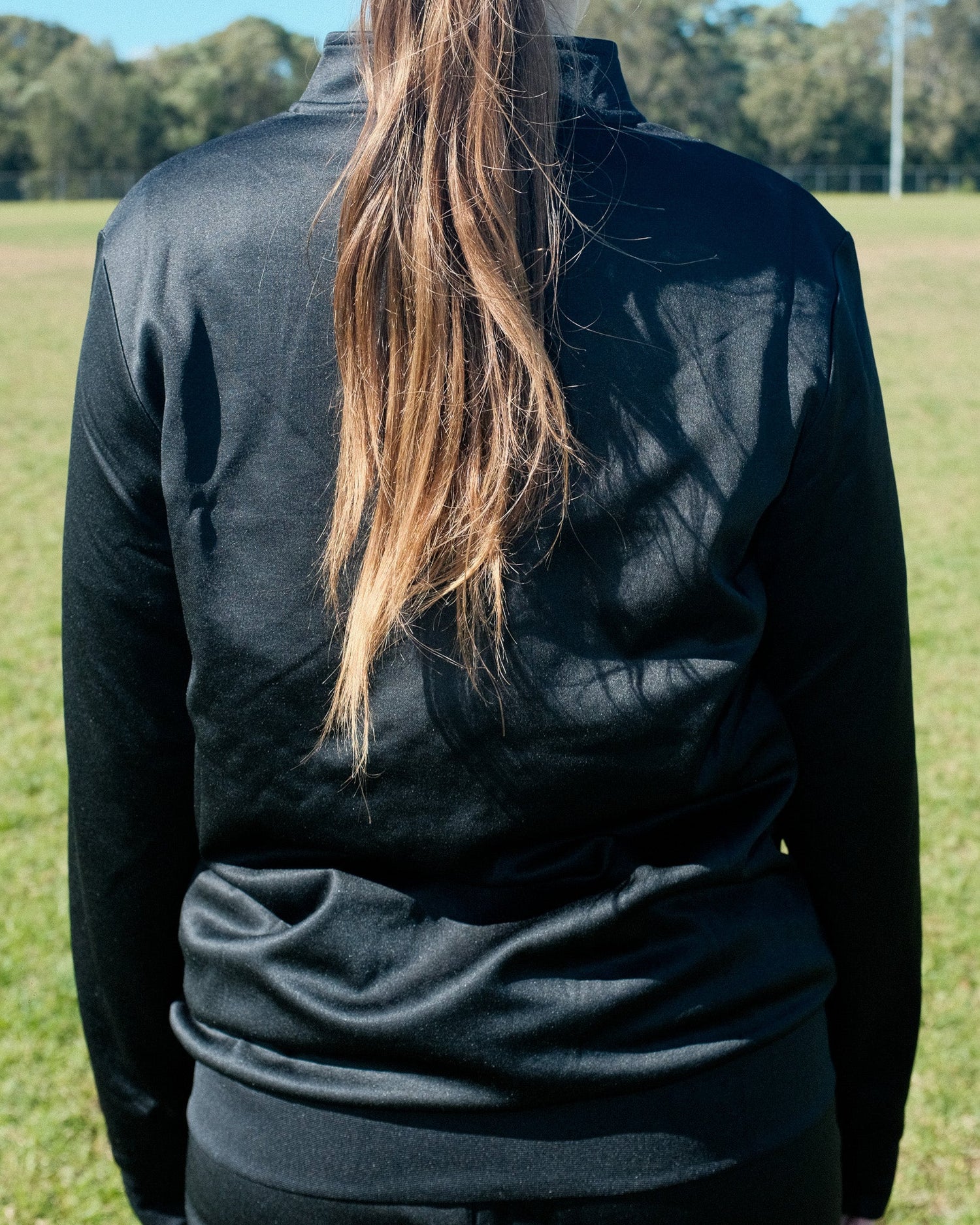 BLACK PREMIER TRACK JACKET - Everything Football