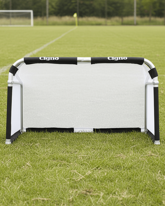 CIGNO ALUMINIUM GOAL 2M X 1M - BLACK - Everything Football