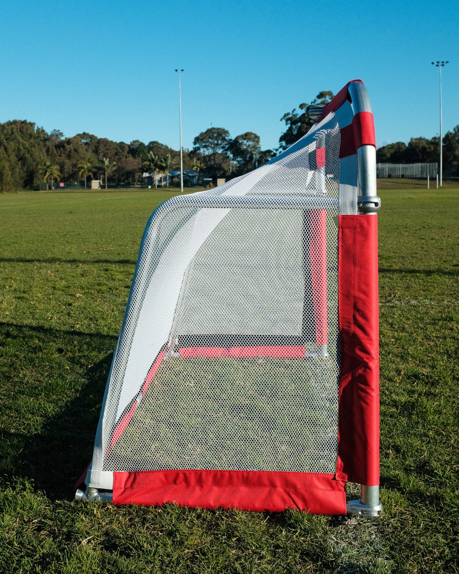 CIGNO ALUMINIUM GOAL 2M X 1M - RED - Everything Football
