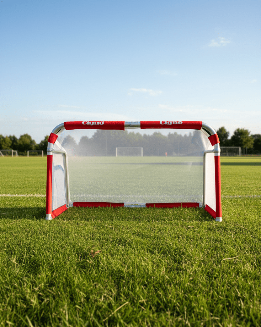 CIGNO ALUMINIUM GOAL 2M X 1M - RED - Everything Football
