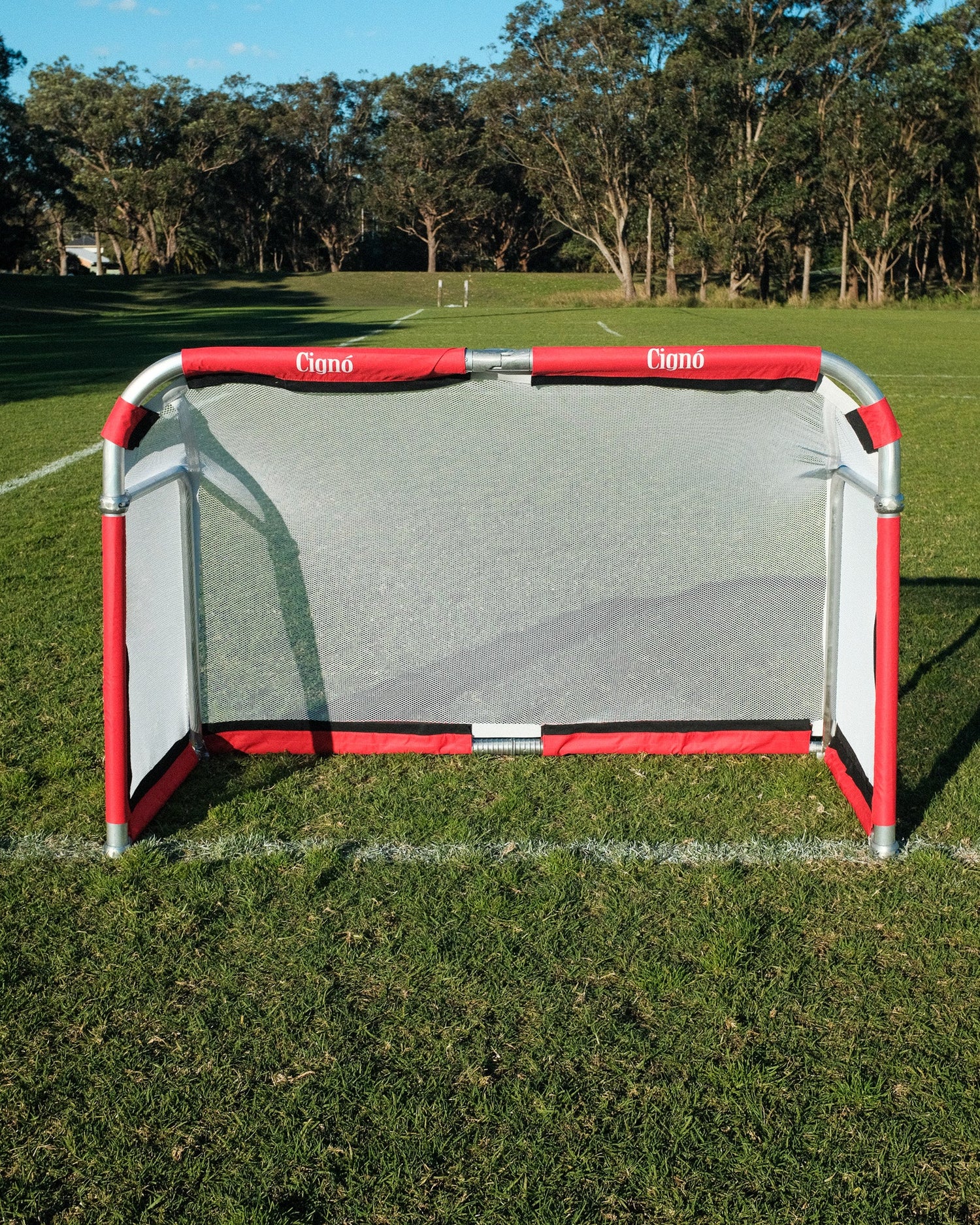 CIGNO ALUMINIUM GOAL 2M X 1M - RED - Everything Football
