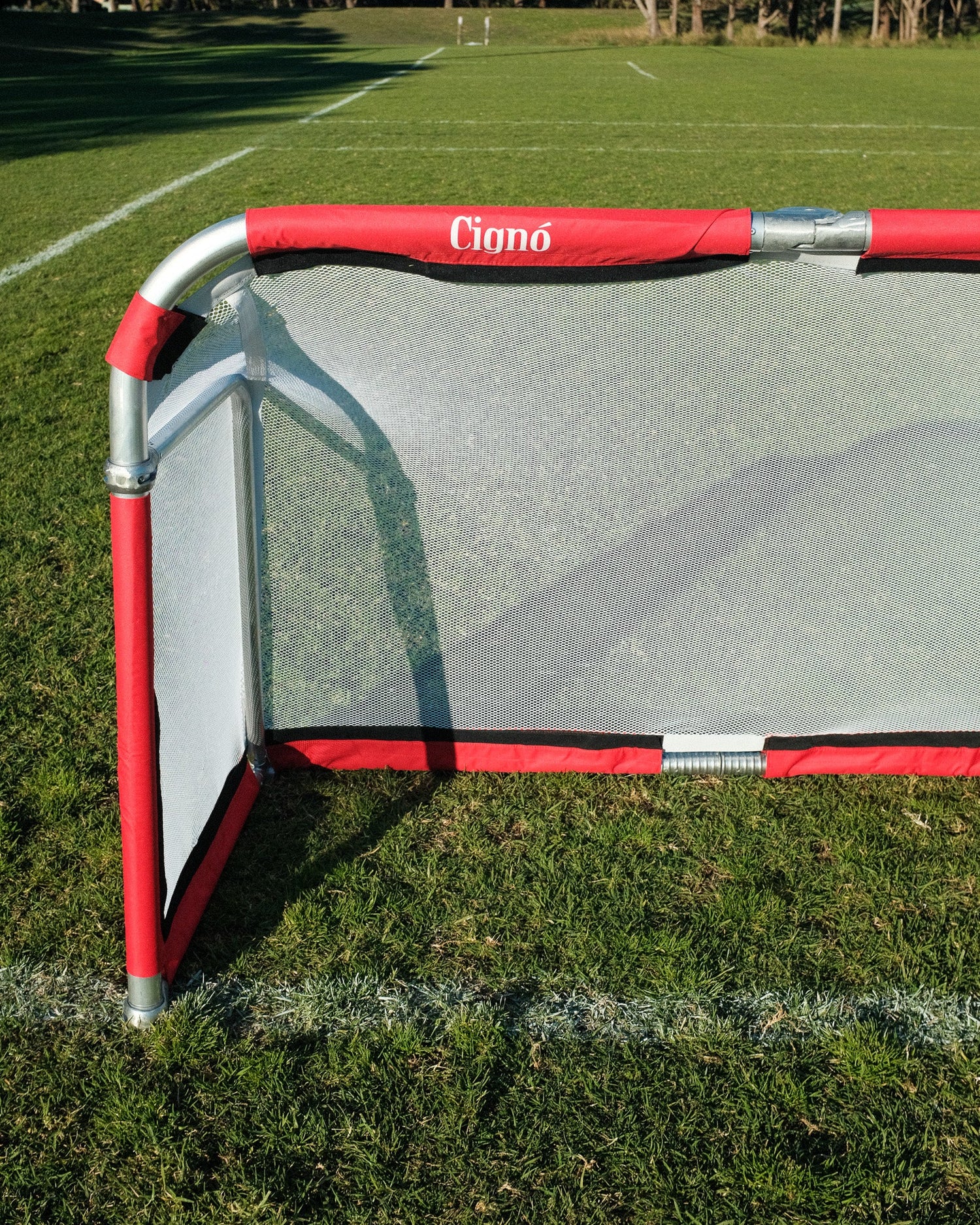 CIGNO ALUMINIUM GOAL 2M X 1M - RED - Everything Football