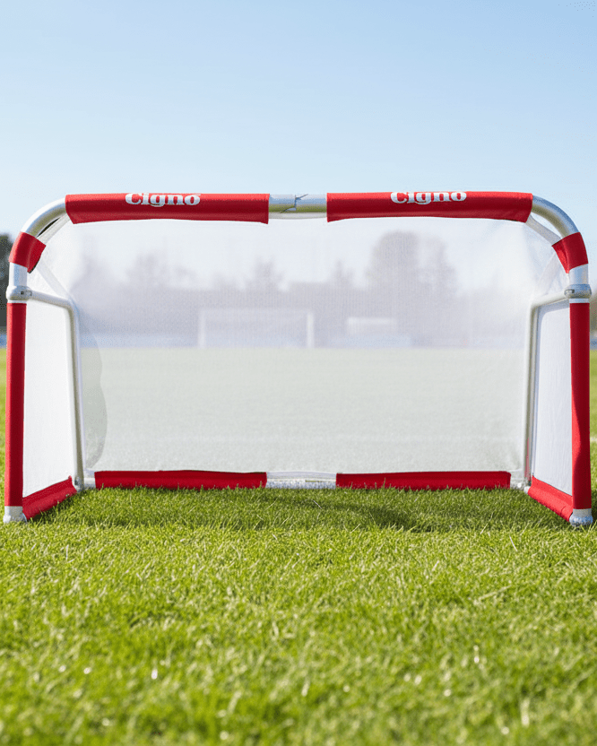 CIGNO ALUMINIUM GOAL 6FT X 4FT - RED - Everything Football