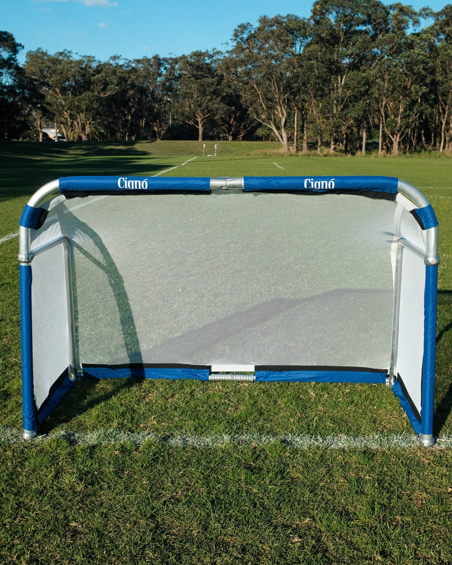 CIGNO ALUMINIUM GOAL 6FT X 4FT - ROYAL BLUE - Everything Football