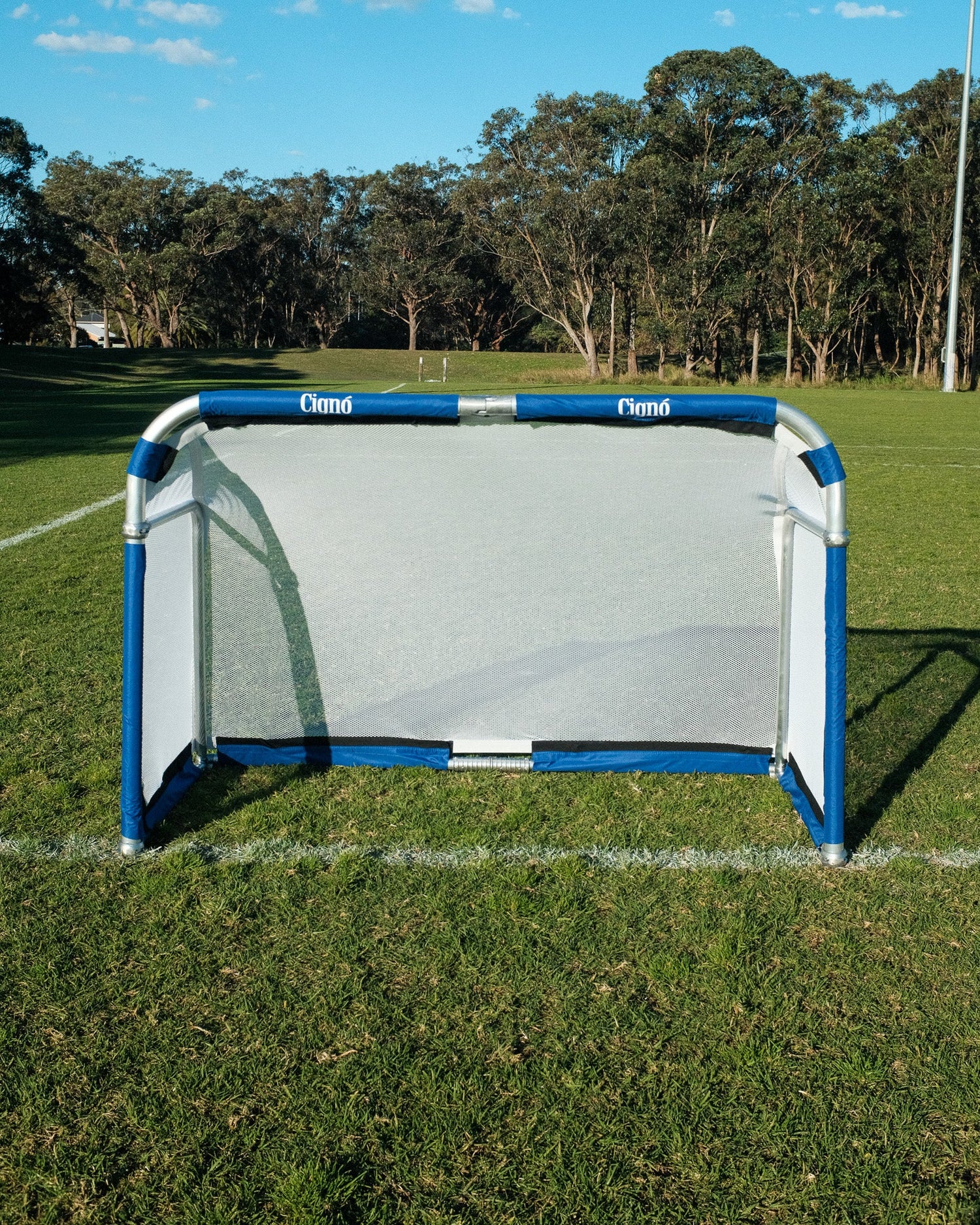 CIGNO ALUMINIUM GOAL 6FT X 4FT - ROYAL BLUE - Everything Football