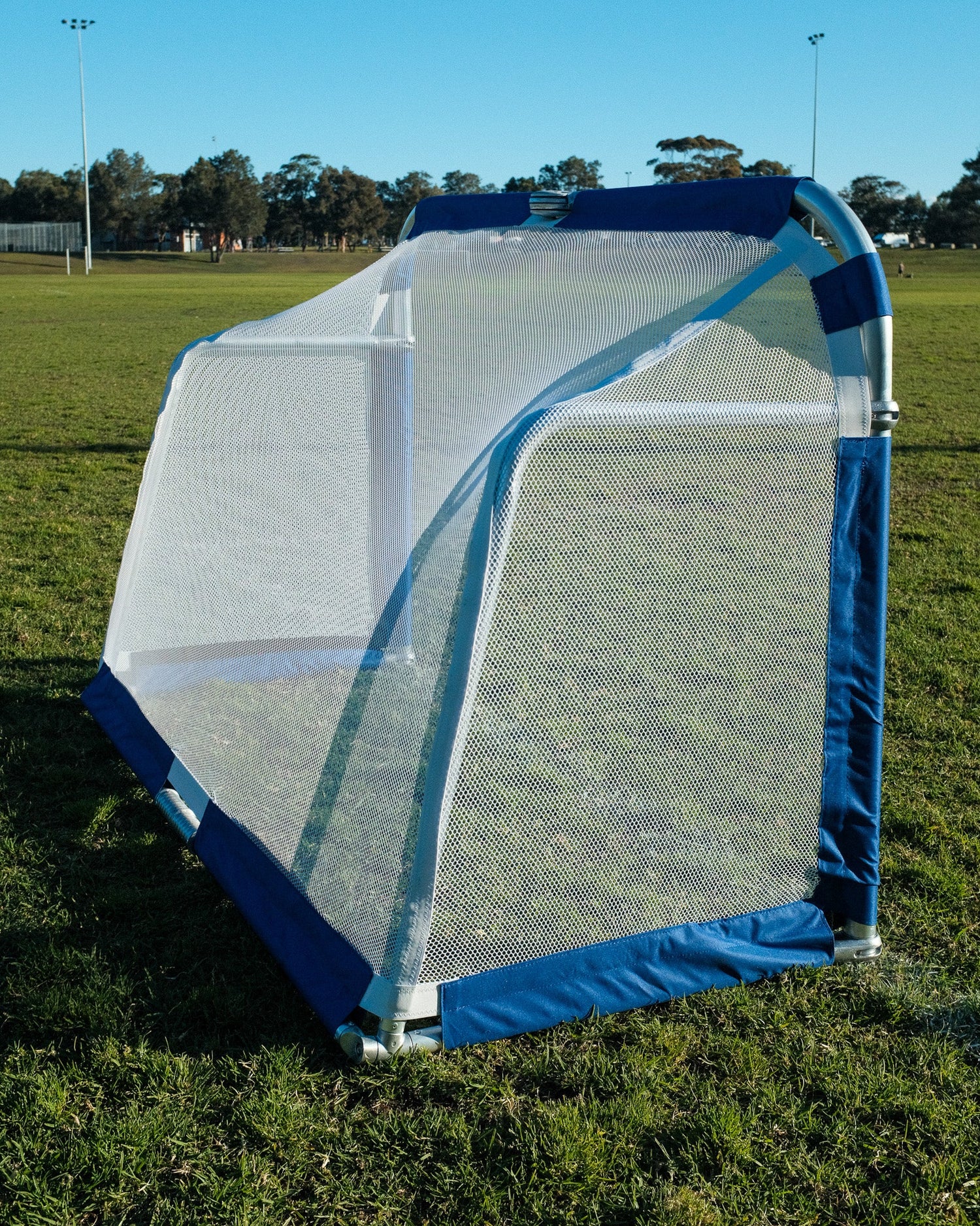 CIGNO ALUMINIUM GOAL 6FT X 4FT - ROYAL BLUE - Everything Football