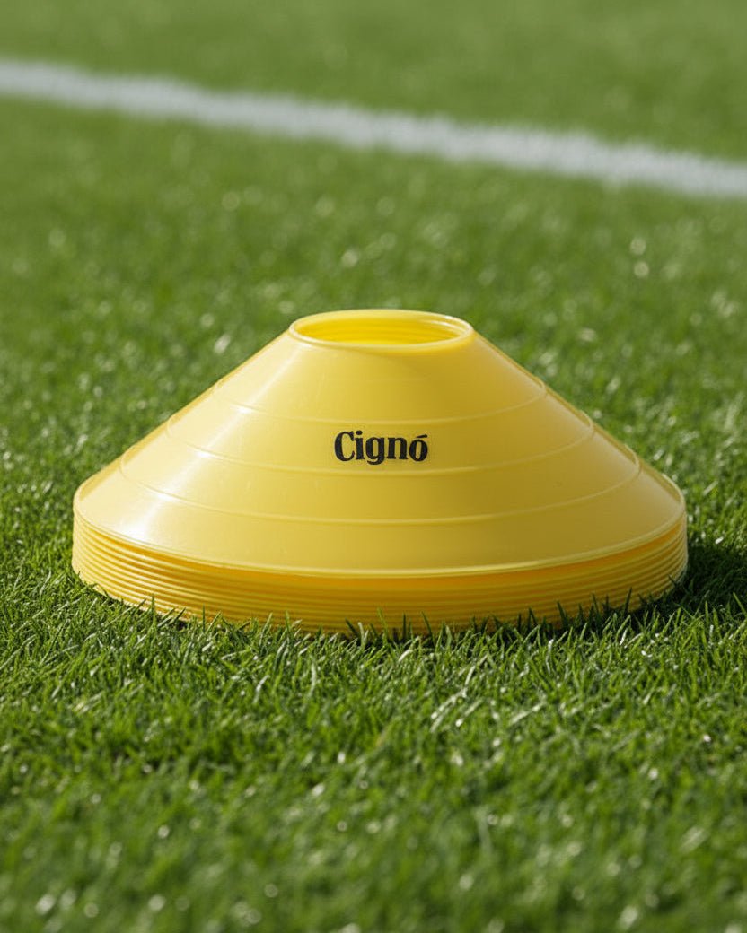 CIGNO MARKER CONES - 10 PACK - YELLOW - Everything Football
