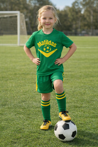 AUSTRALIA MATILDAS BOOMERANG SUPPORTER SHIRT