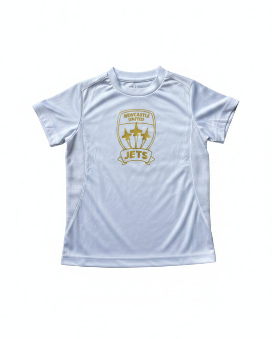 NEWCASTLE JETS CLUB LOGO SHIRT