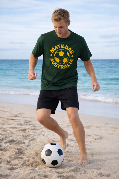 AUSTRALIA MATILDAS MICROMESH FOOTBALL SHIRT