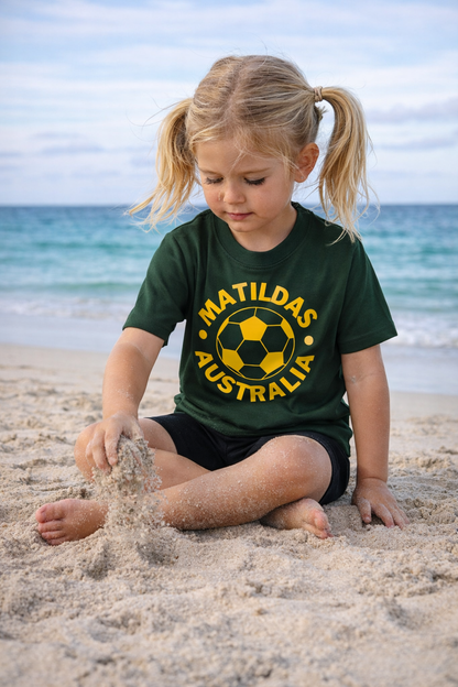 AUSTRALIA MATILDAS MICROMESH FOOTBALL SHIRT
