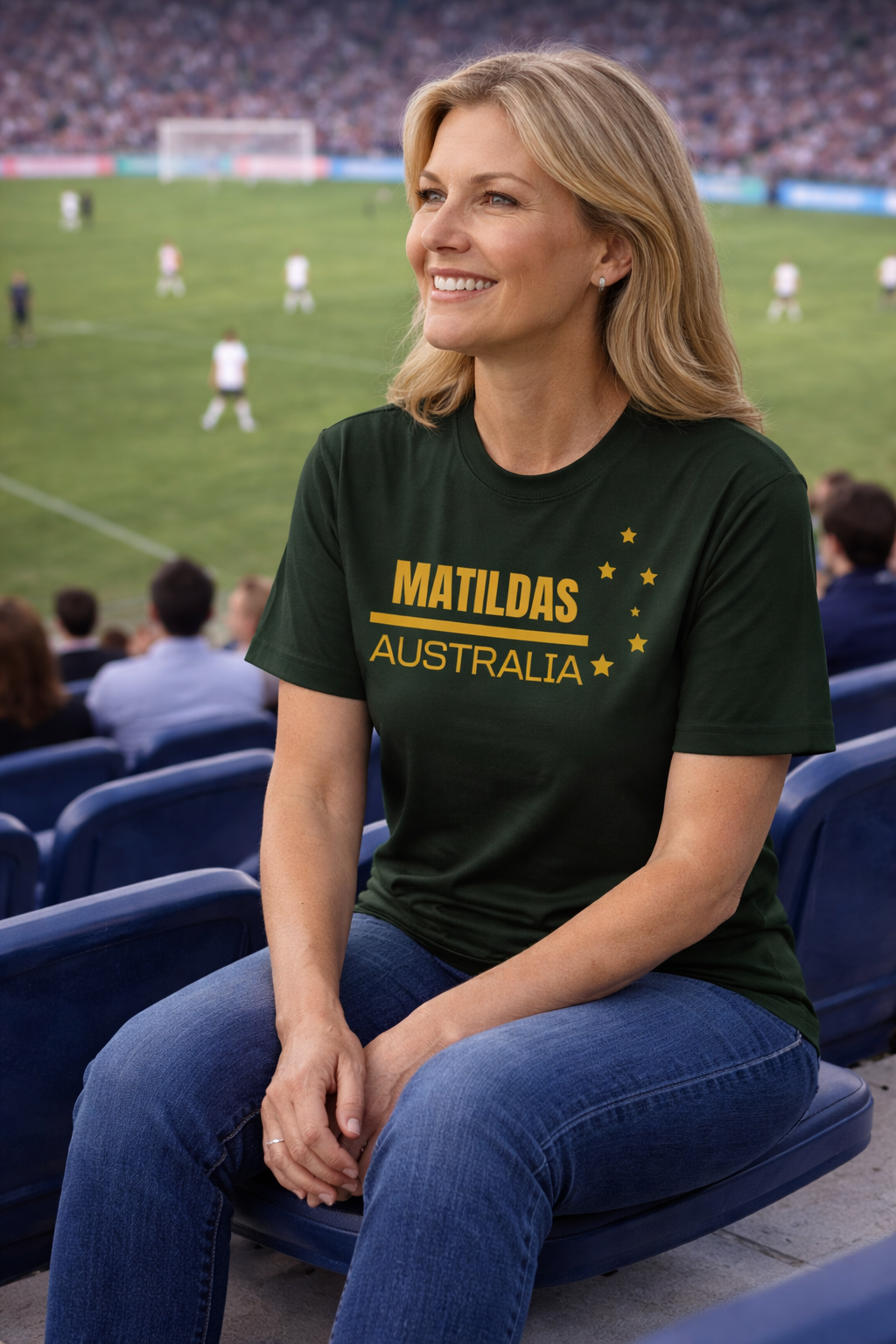 AUSTRALIA MATILDAS MICROMESH STARS SHIRT