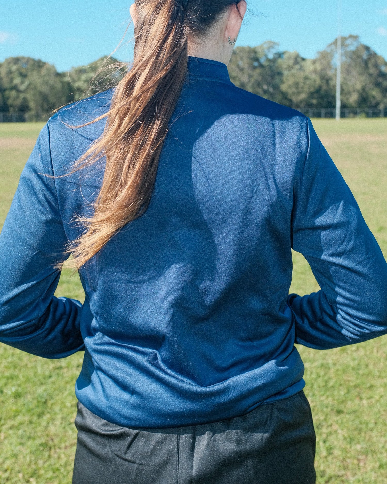 NAVY PREMIER TRACK JACKET - Everything Football