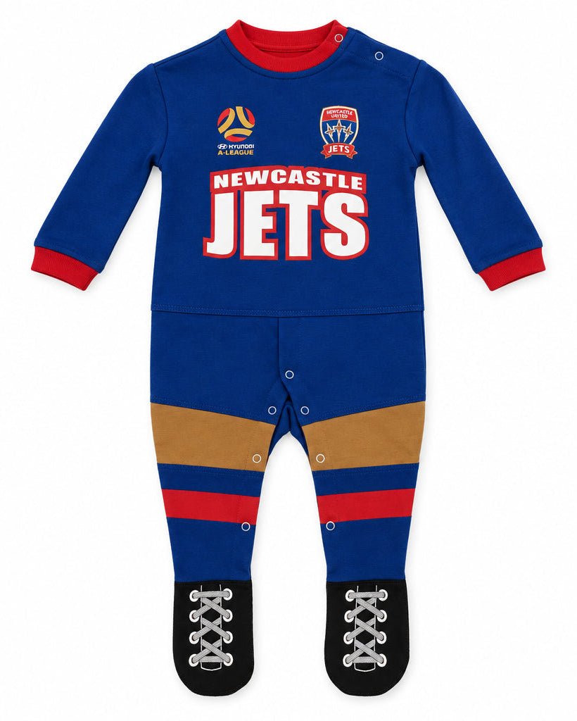 NEWCASTLE JETS INFANT FOOTYSUIT - Everything Football
