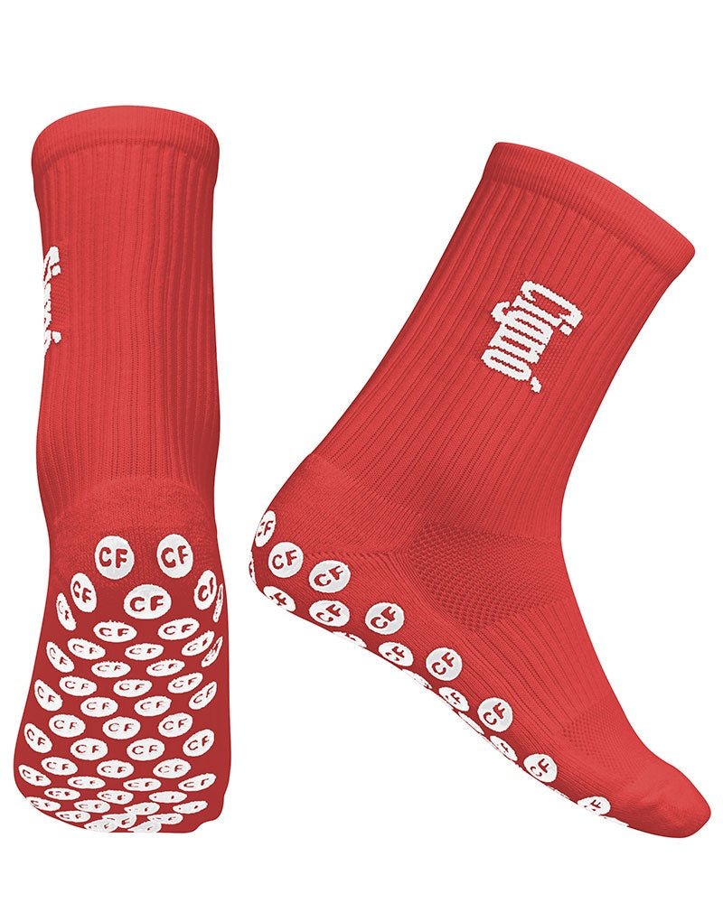 RED GRIP SOCKS - Everything Football