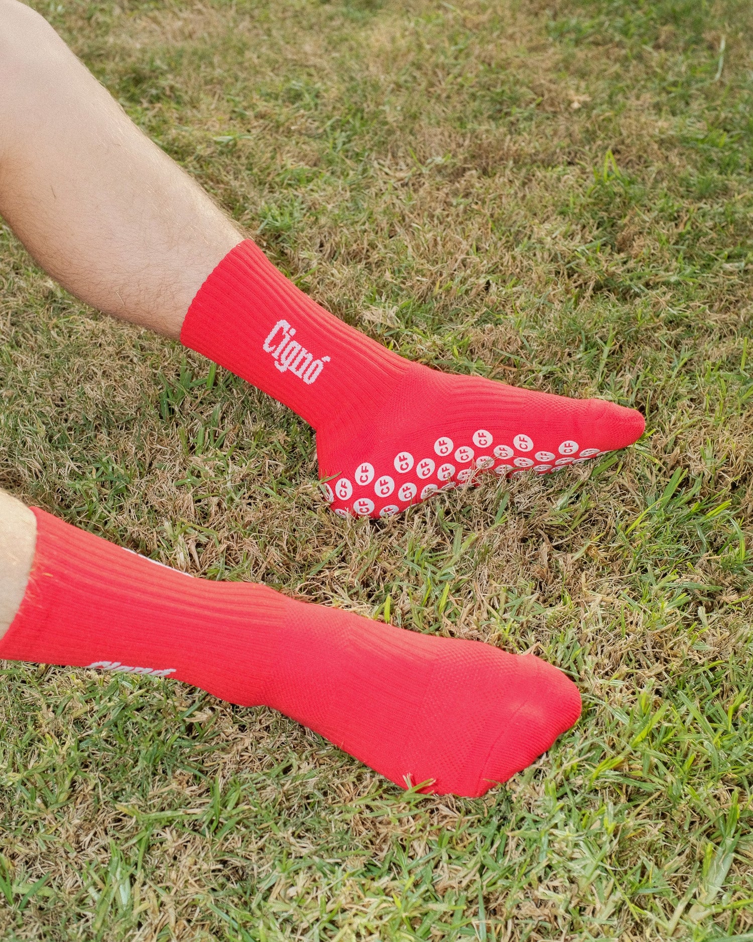 RED GRIP SOCKS - Everything Football