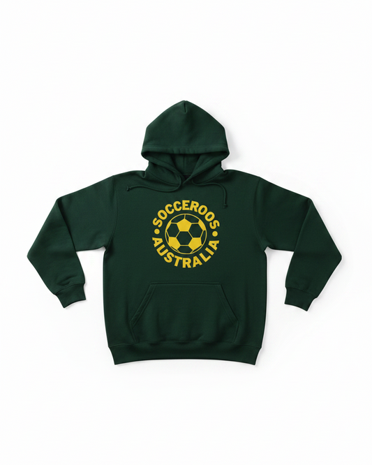 AUSTRALIA SOCCEROOS FOOTBALL PRINTED HOODIE