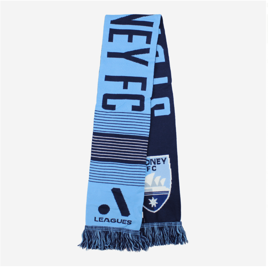 SYDNEY FC A-LEAGUE LINEBREAK SCARF - Everything Football