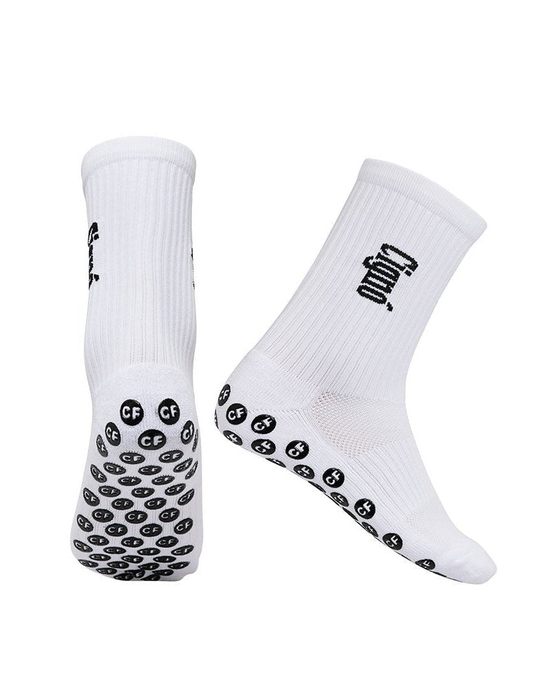 WHITE GRIP SOCKS - Everything Football