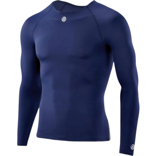 SKINS TEAM MENS COMPRESSION LONG SLEEVE TOP - [everything-football].