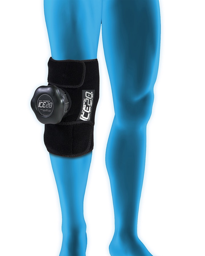 ICE20 KNEE ICE PACK & COMPRESSION WRAP