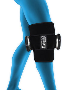 ICE20 DOUBLE KNEE ICE PACK & COMPRESSION WRAP