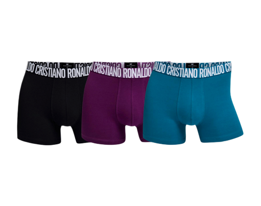 CR7 3-PACK TRUNK COTTON STRETCH - [everything-football].