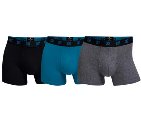 CR7 3-PACK TRUNK COTTON STRETCH - [everything-football].