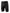 BLACK BASELAYER HALF TIGHTS