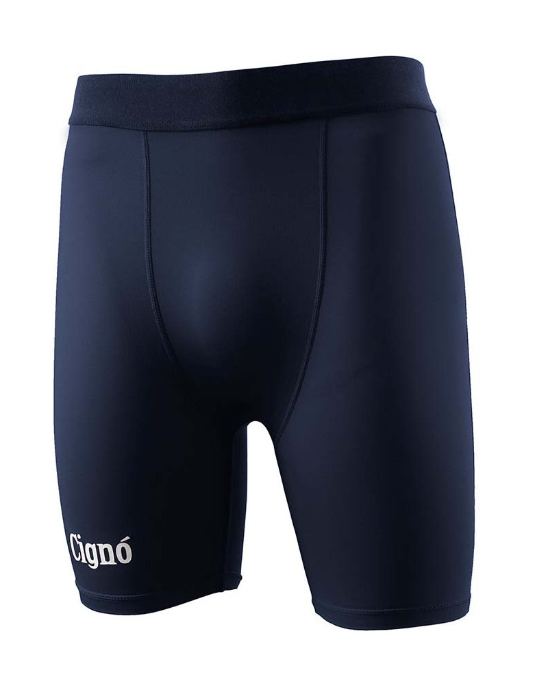 NAVY BASELAYER HALF TIGHTS