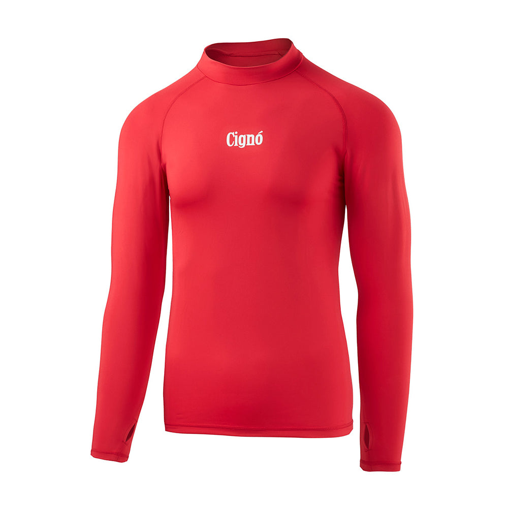 RED BASELAYER LONG SLEEVE TOP