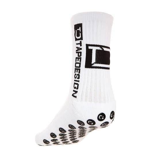 WHITE TAPEDESIGN ALL ROUND CLASSIC GRIP SOCK