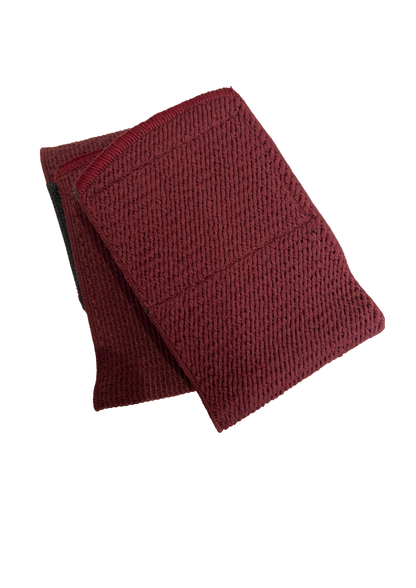 MAROON SHIN GUARD STAYS