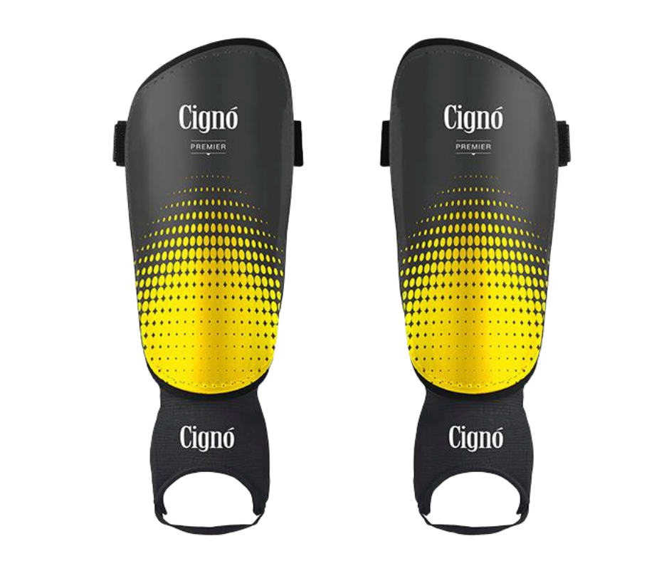 CIGNO SHIN GUARDS PREMIER WITH REMOVABLE ANKLE PROTECTION